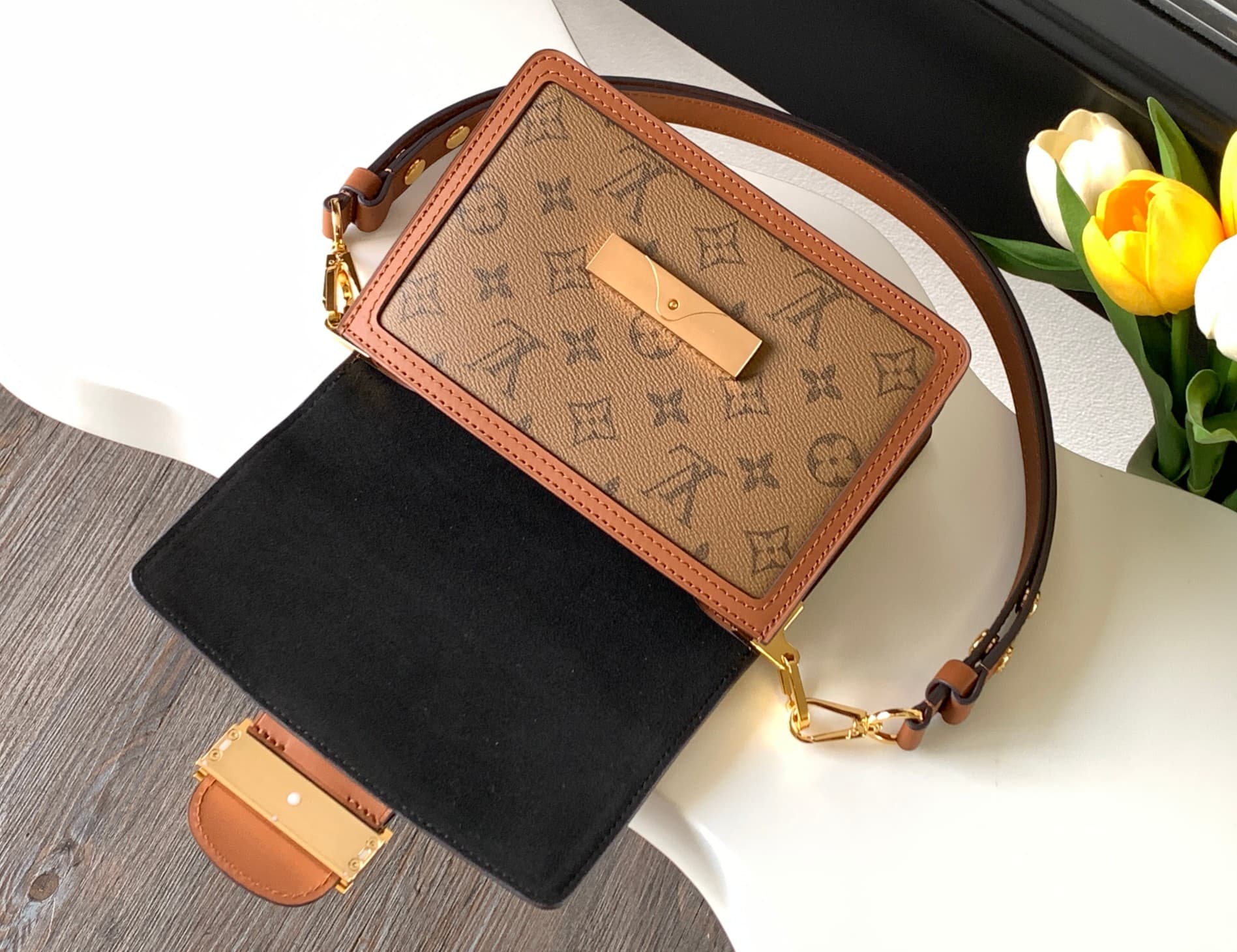 Louis Vuitton Mini Dauphine Handbag M45959