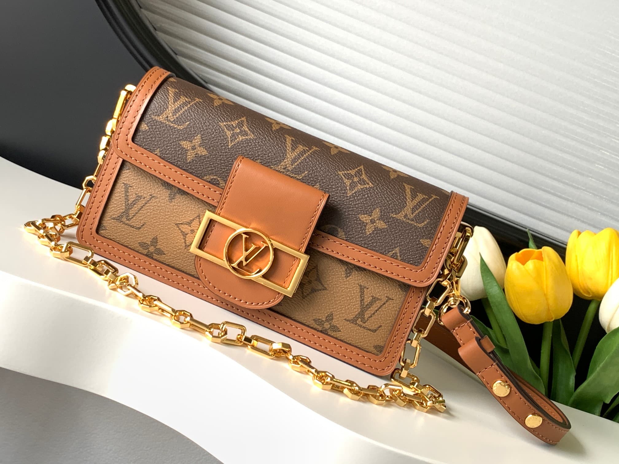 Louis Vuitton Dauphine East West Handbag M46757