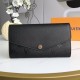 Louis Vuitton Sarah Wallet Black M61182