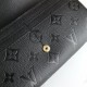 Louis Vuitton Sarah Wallet Black M61182