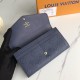 Louis Vuitton Sarah Wallet Navy M61182