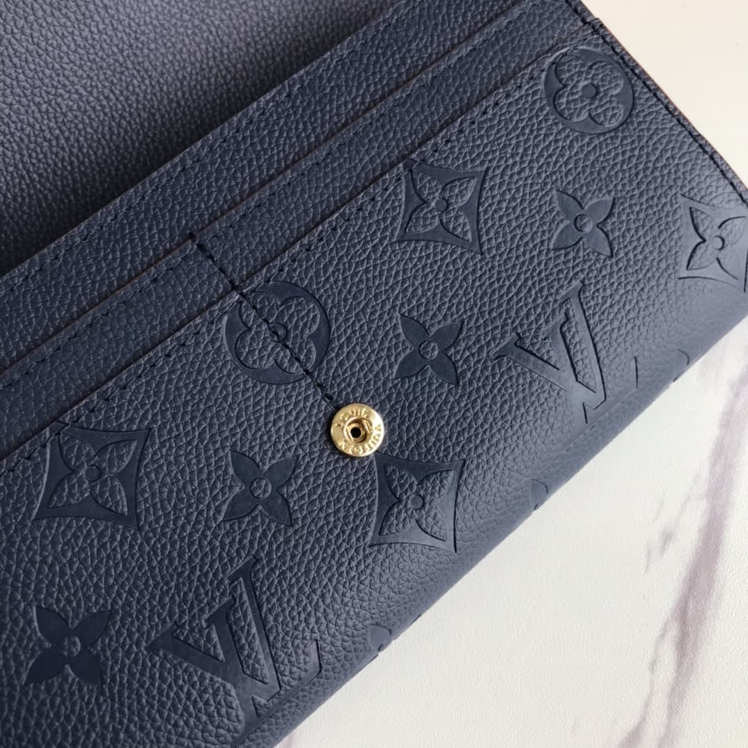 Louis Vuitton Sarah Wallet Navy M61182