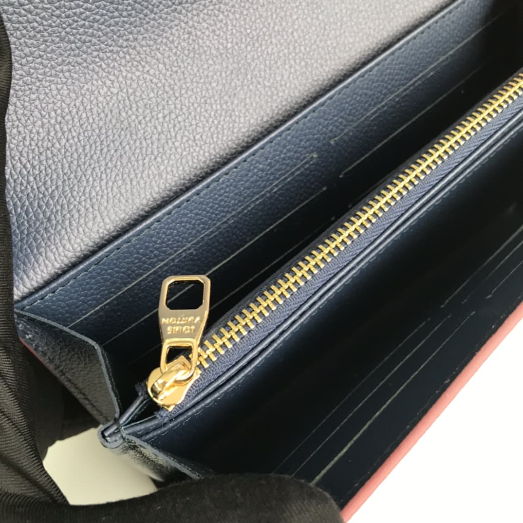 Louis Vuitton Sarah Wallet Navy M61182