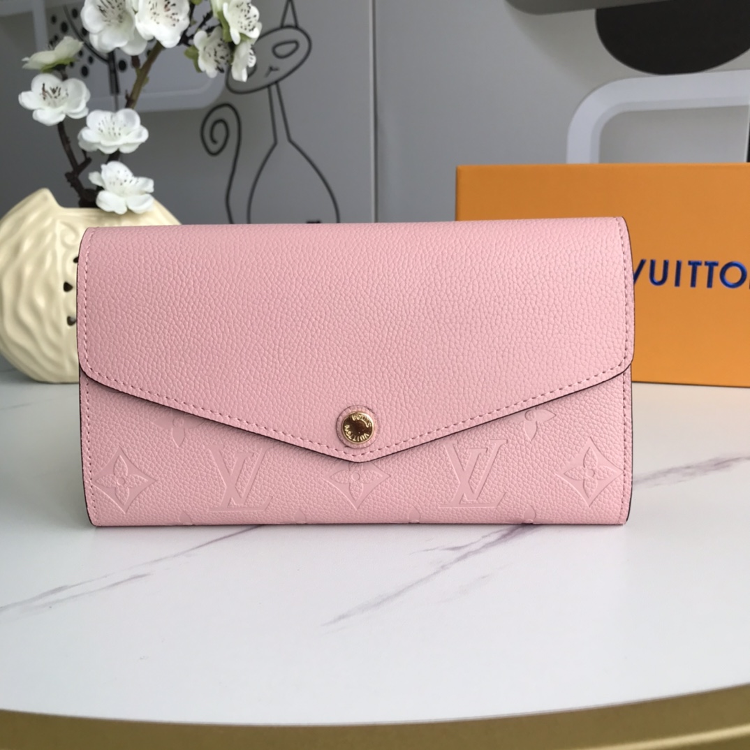 Louis Vuitton Sarah Wallet Pink M61182