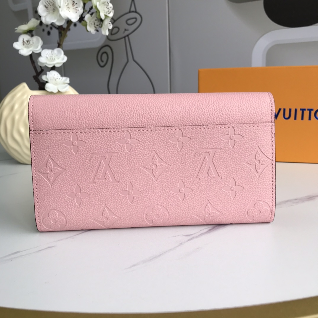 Louis Vuitton Sarah Wallet Pink M61182