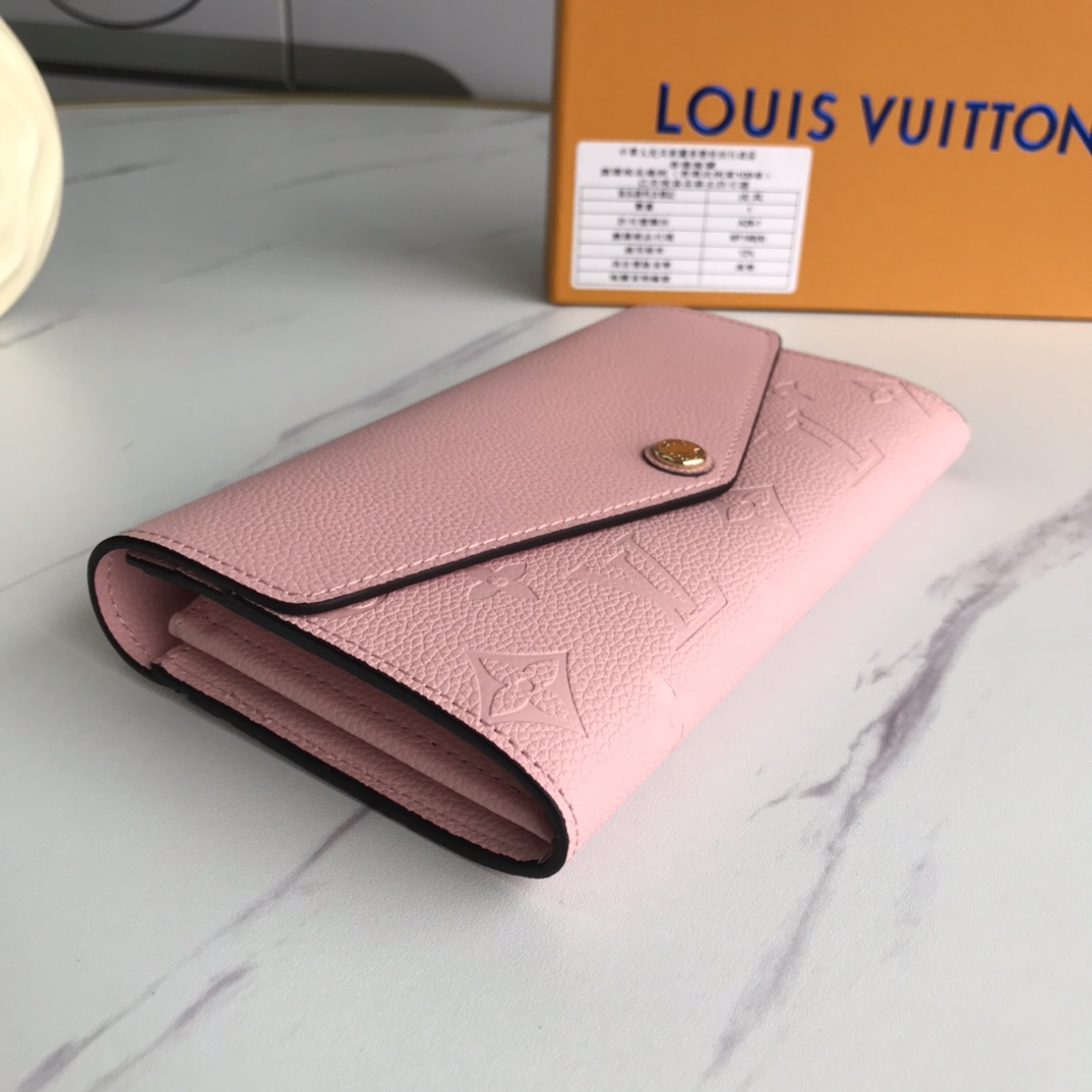 Louis Vuitton Sarah Wallet Pink M61182