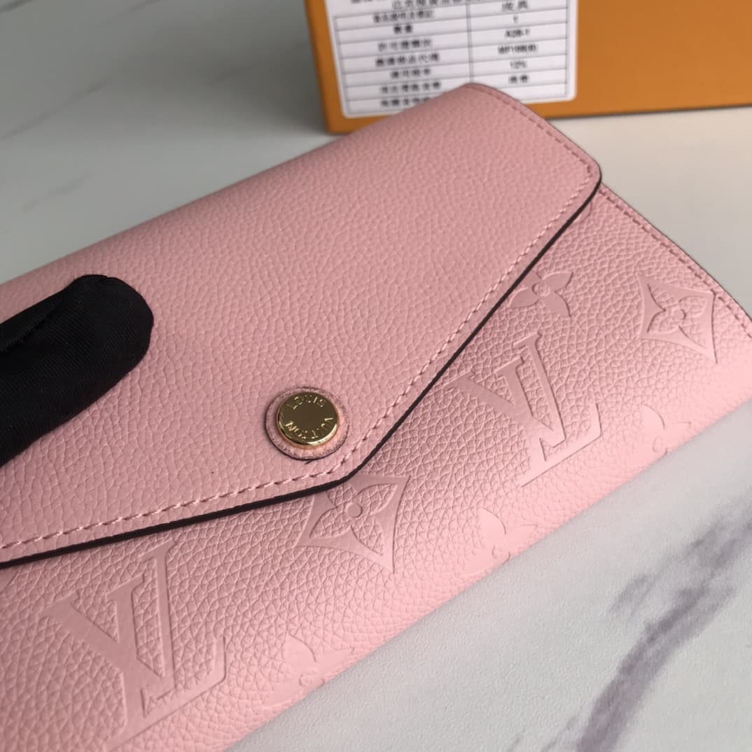 Louis Vuitton Sarah Wallet Pink M61182