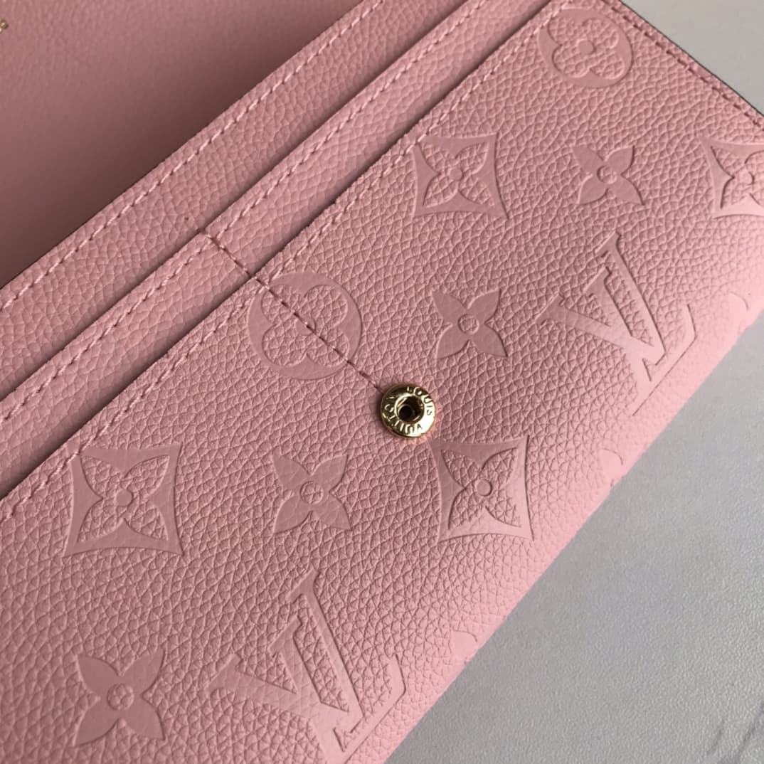 Louis Vuitton Sarah Wallet Pink M61182