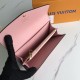 Louis Vuitton Sarah Wallet Pink M61182