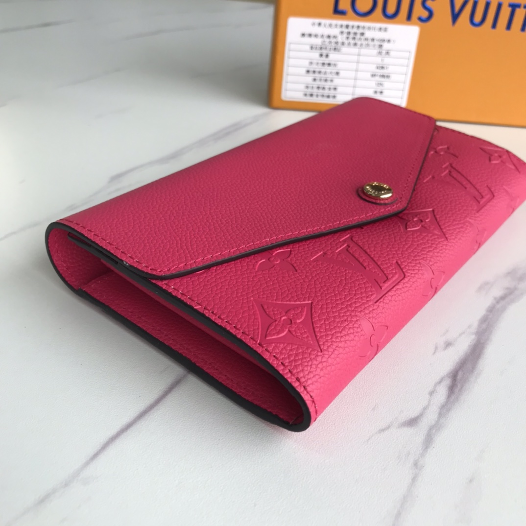 Louis Vuitton Sarah Wallet Hot Pink M61182