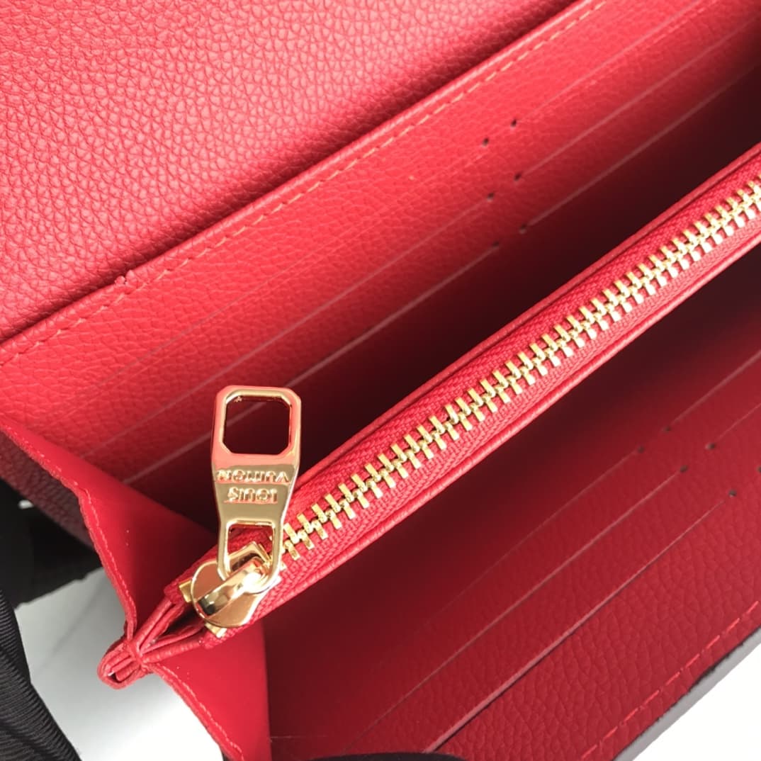 Louis Vuitton Sarah Wallet Red M61182