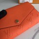 Louis Vuitton Sarah Wallet Orange M61182