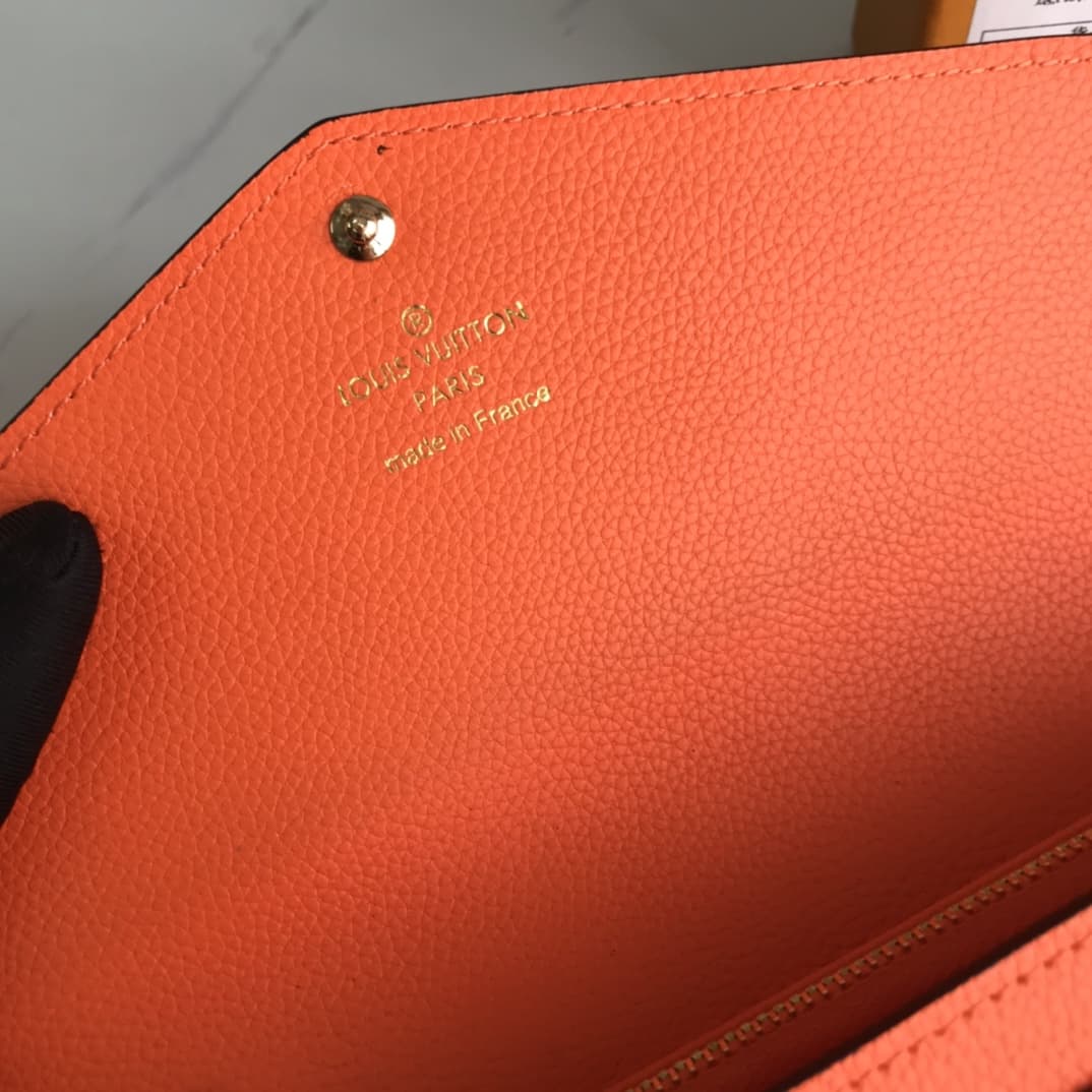 Louis Vuitton Sarah Wallet Orange M61182