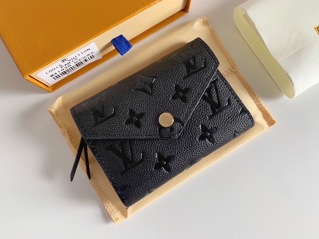 Louis Vuitton Victorine Wallet Black M64060