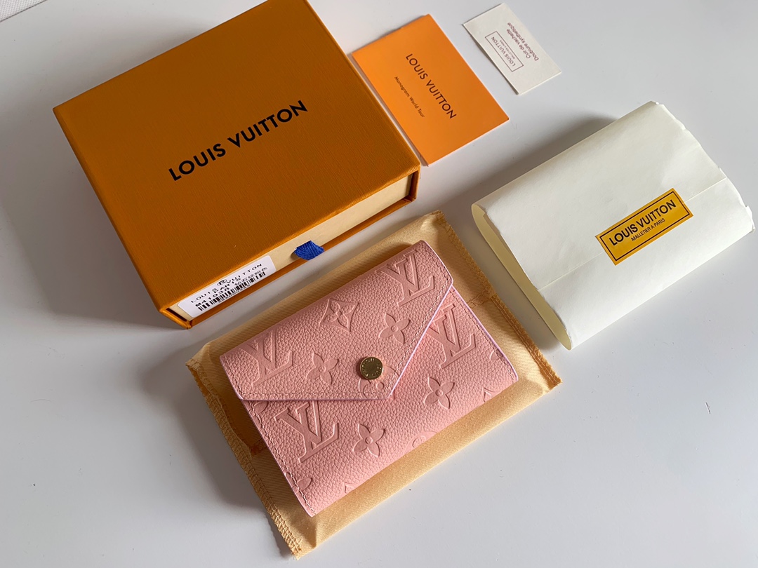 Louis Vuitton Victorine Wallet Pink M64060