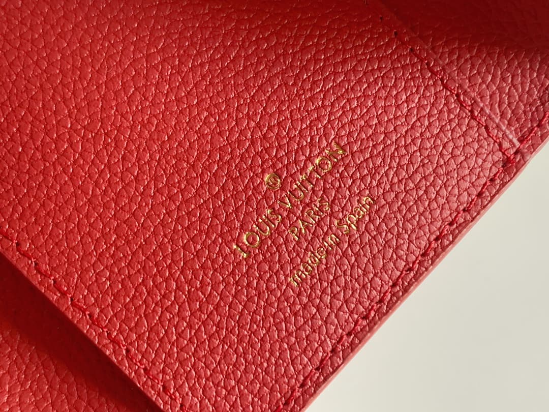 Louis Vuitton Victorine Wallet Red M64060