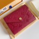 Louis Vuitton Victorine Wallet Dark Red M64060