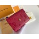 Louis Vuitton Victorine Wallet Dark Red M64060