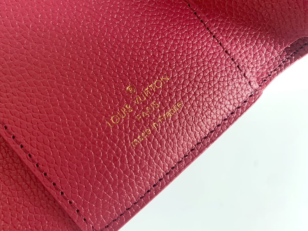 Louis Vuitton Victorine Wallet Dark Red M64060