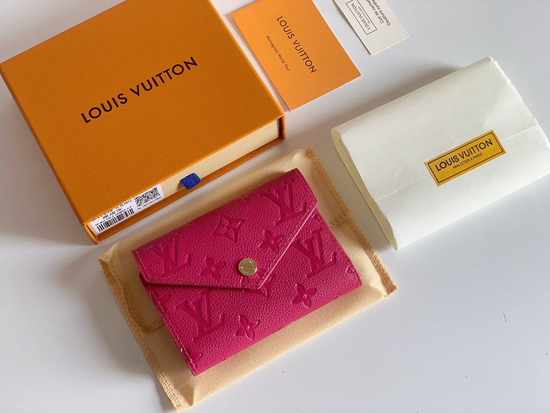 Louis Vuitton Victorine Wallet Hot Pink M64060