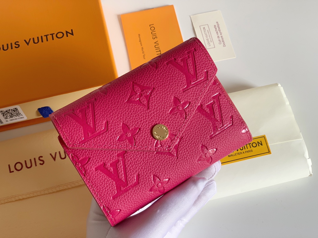 Louis Vuitton Victorine Wallet Hot Pink M64060