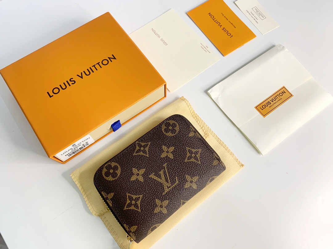 Louis Vuitton Zippy Coin Purse Wallet  M60067