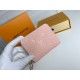 Louis Vuitton Zippy Coin Purse Wallet Pink M60574