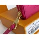 Louis Vuitton Zippy Coin Purse Wallet Hot Pink M60574