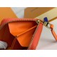 Louis Vuitton Zippy Coin Purse Wallet Orange M60574