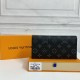 Louis Vuitton Brazza Wallet Black M61697