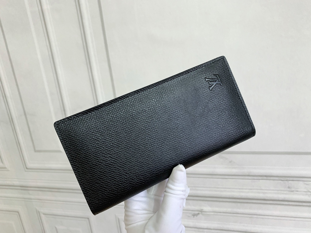 Louis Vuitton Brazza Wallet Black M30501