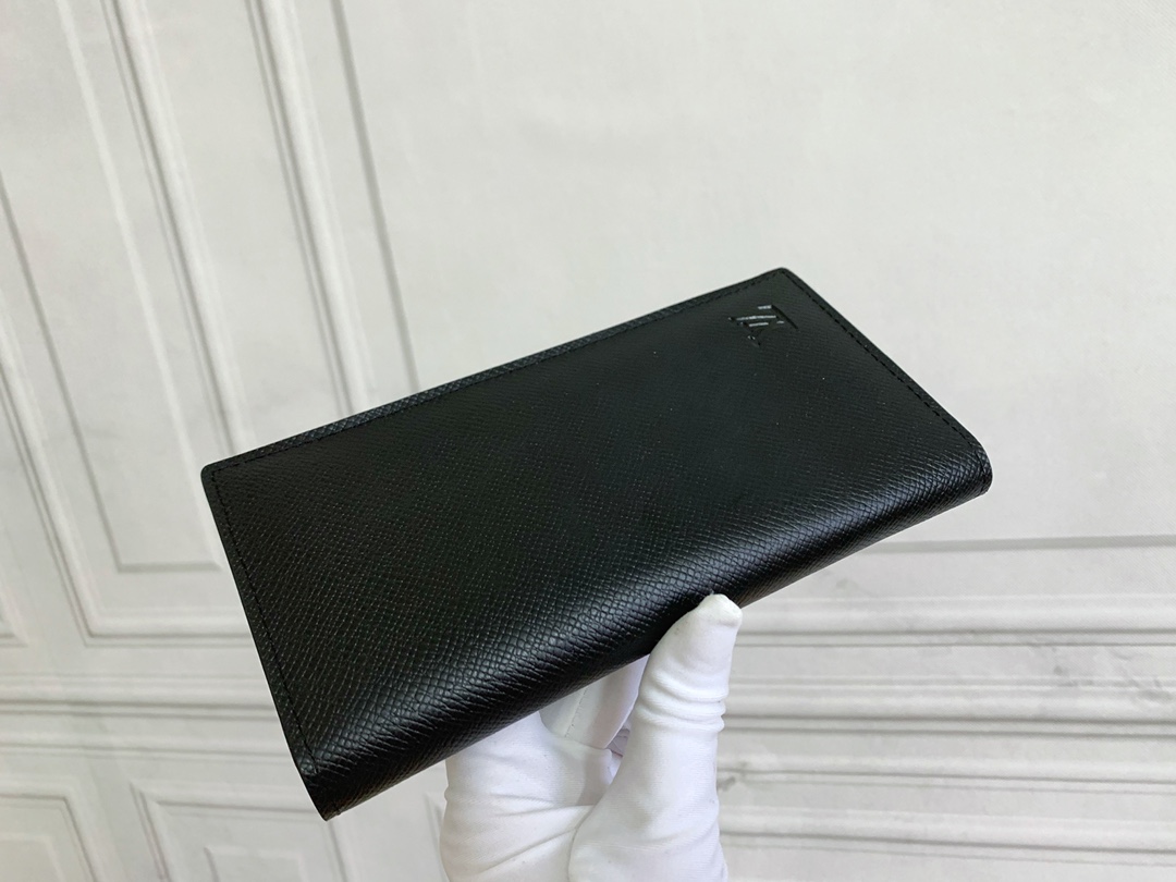 Louis Vuitton Brazza Wallet Black M30501