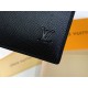 Louis Vuitton Brazza Wallet Black M30501