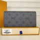 Louis Vuitton Brazza Wallet Grey M66540