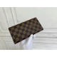 Louis Vuitton Brazza Wallet Brown Plaid N62665