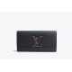 Louis Vuitton Capucines Wallet Black M61248