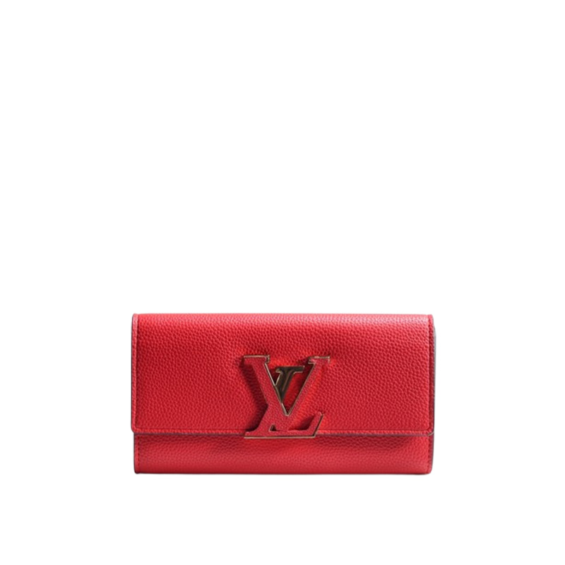 Louis Vuitton Capucines Wallet Red M61248