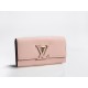 Louis Vuitton Capucines Wallet Pink M61248