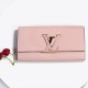 Louis Vuitton Capucines Wallet Pink M61248