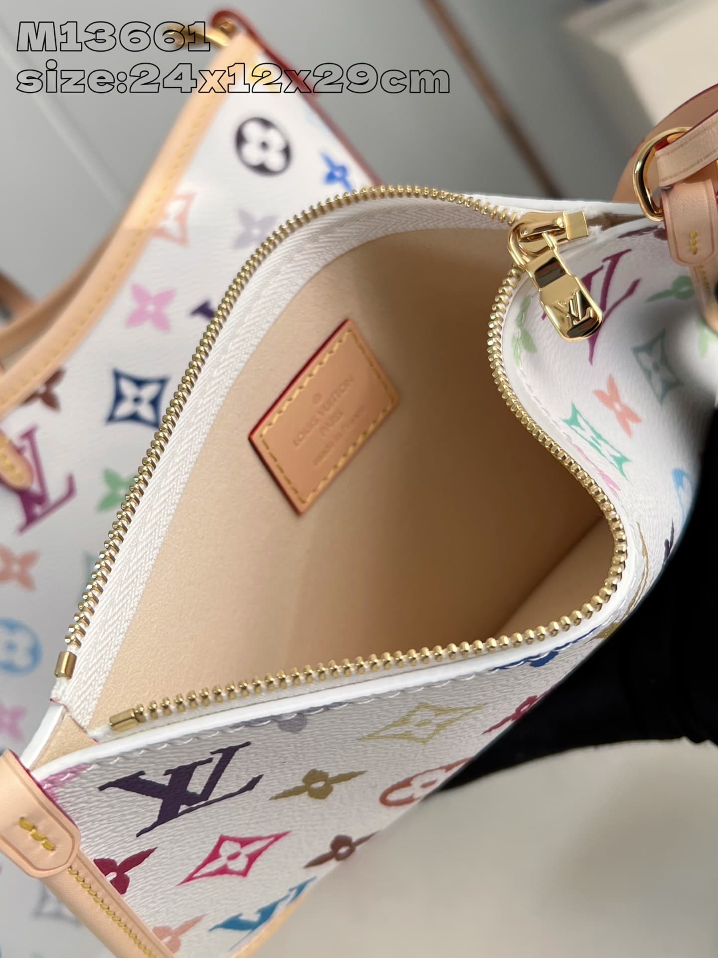 Louis Vuitton x Takashi Murakami CarryAll PM Handbag M13661