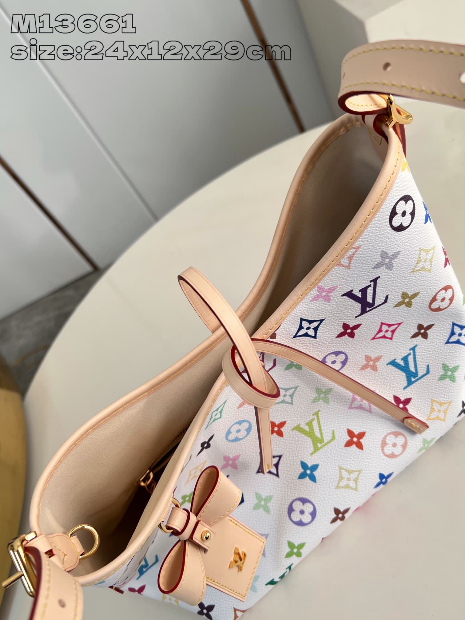 Louis Vuitton x Takashi Murakami CarryAll PM Handbag M13661