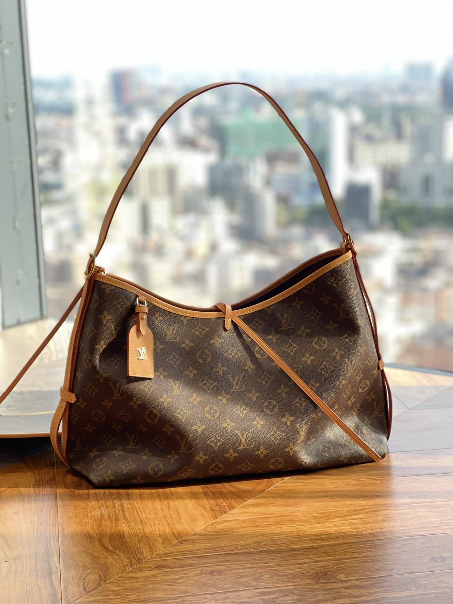 Louis Vuitton CarryAll MM Handbag M46197