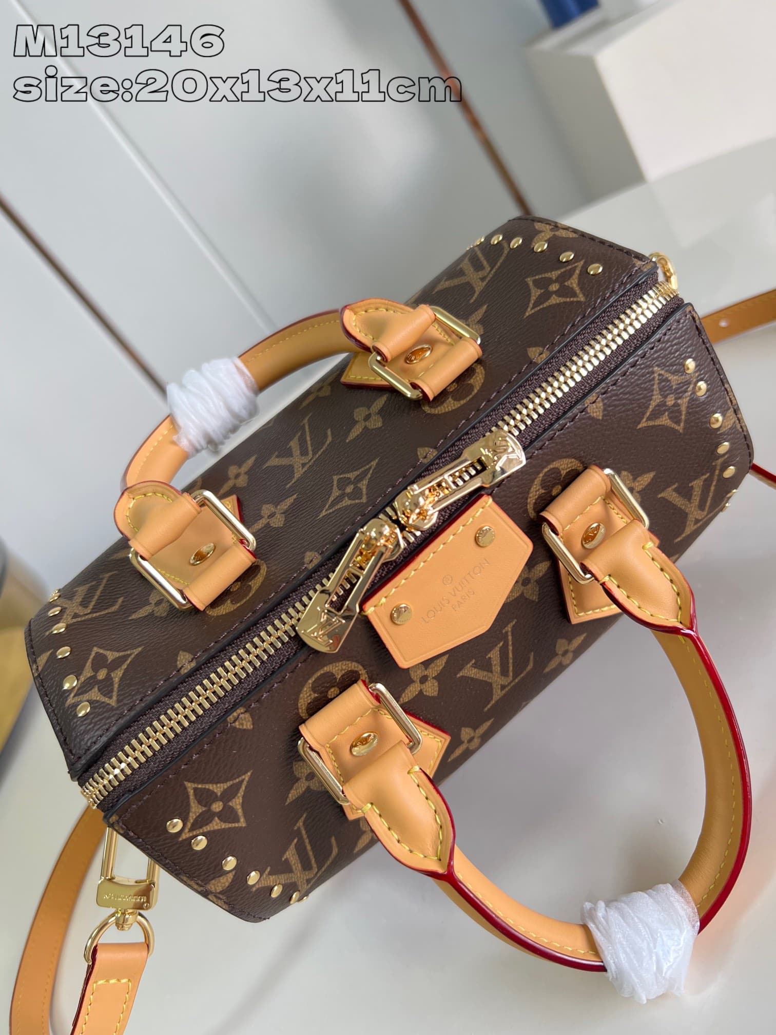 Louis Vuitton Speedy Trunk 20 Handbag M13146