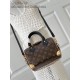 Louis Vuitton Speedy Trunk 20 Handbag Black M13146