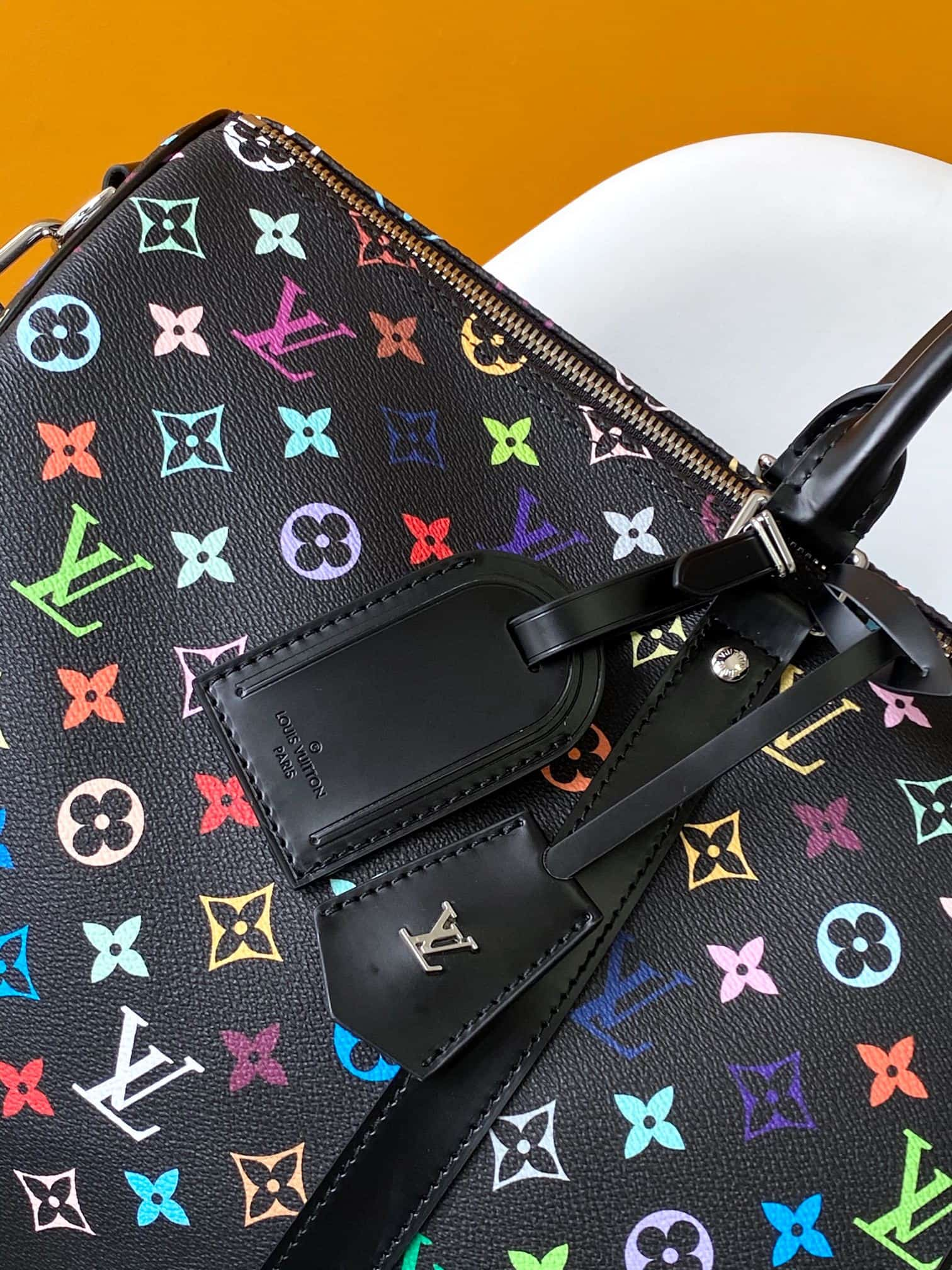 Louis Vuitton x Takashi Murakami Keepall Bandoulière 50 Duffle Bag M13745