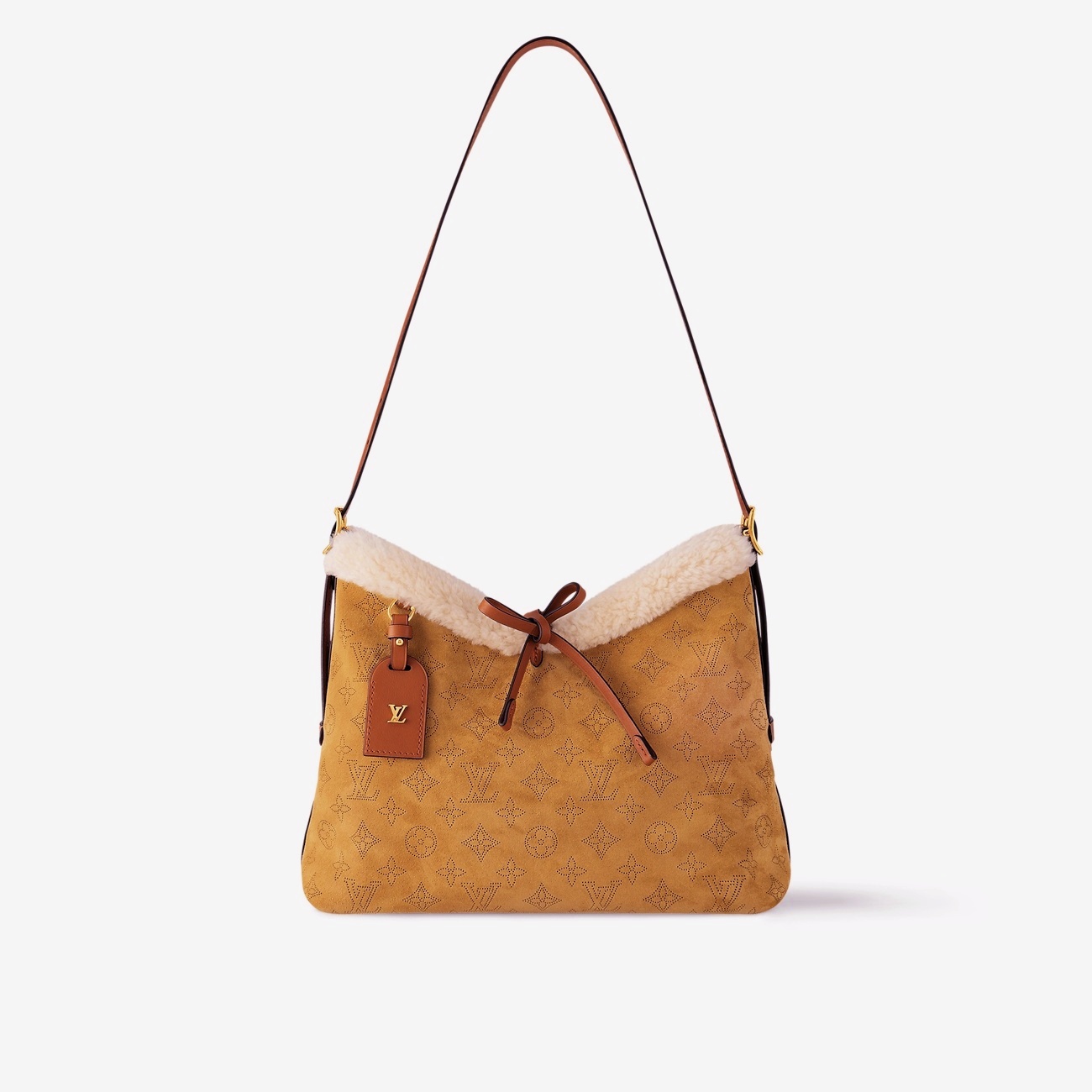 Louis Vuitton CarryAll PM Handbag Brown M11843