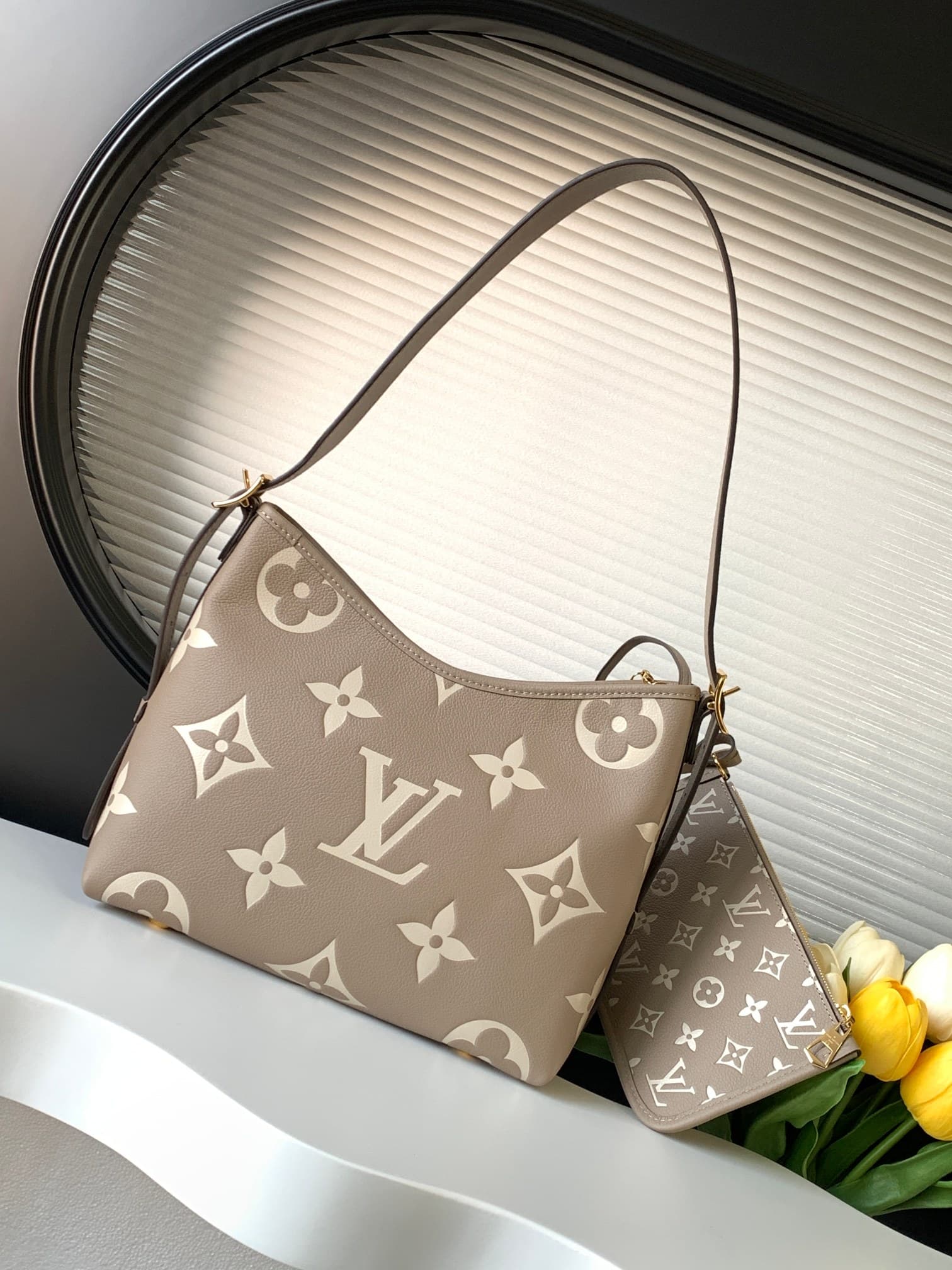 Louis Vuitton CarryAll PM Handbag M47180