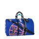 Louis Vuitton Keepall Sport 55 NBA Blue Basketball Weekend Duffle Bag M21105