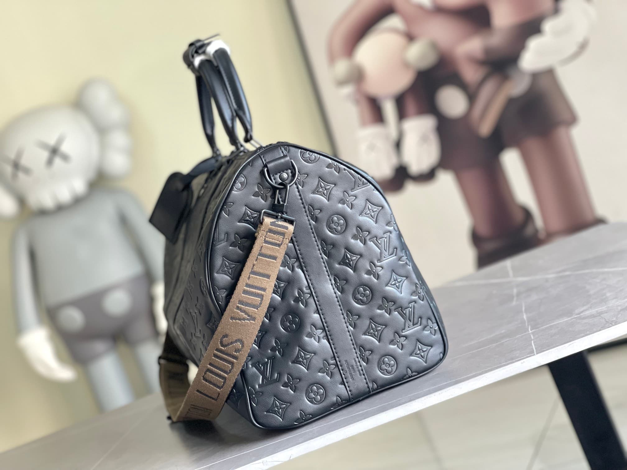 Louis Vuitton Keepall Bandoulière 50 Duffle Bag M44810