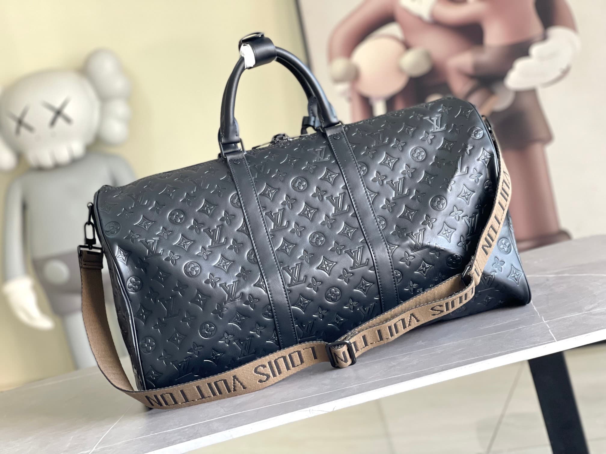 Louis Vuitton Keepall Bandoulière 50 Duffle Bag M44810